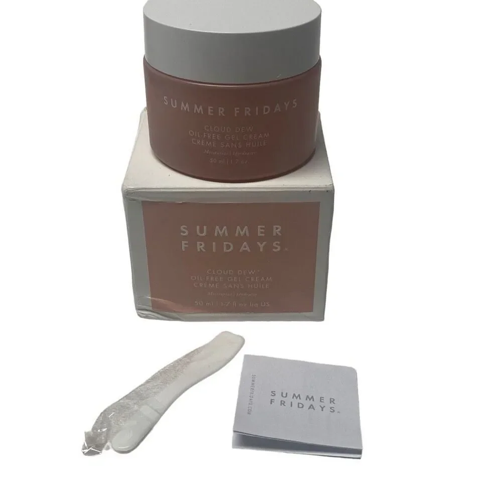 Summer Fridays Cloud Dew Oil-free Gel Cream 50ml 1.7oz New Open‎ Box